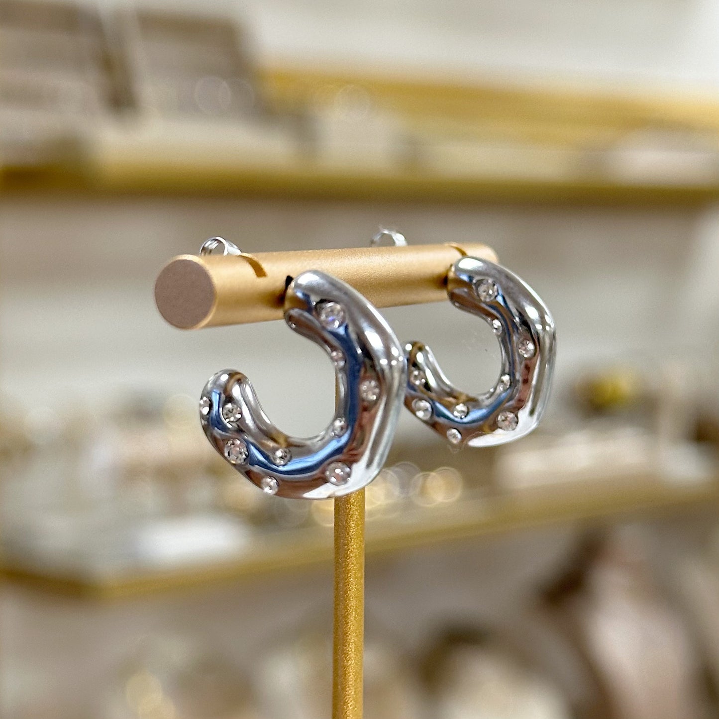 Amaya zirconia earrings