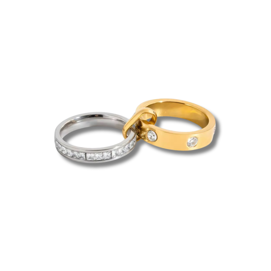 Duo glam ring