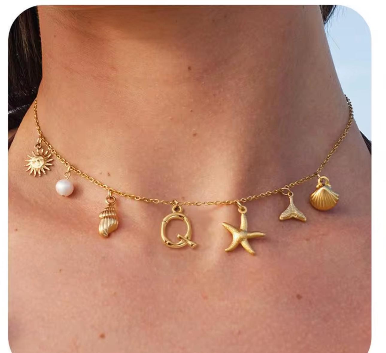 Hannah’s charm necklace