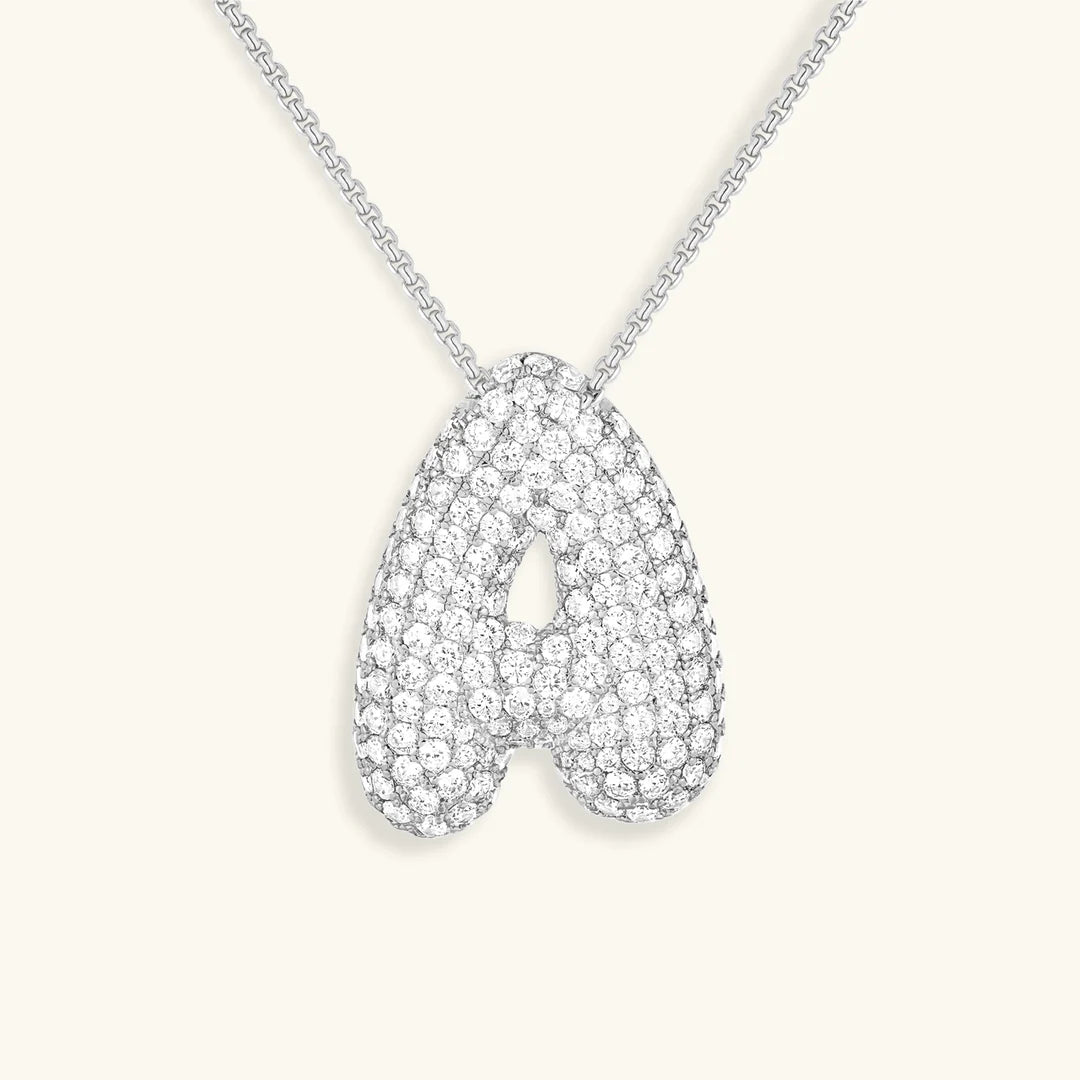 Hailey big letter SILVER