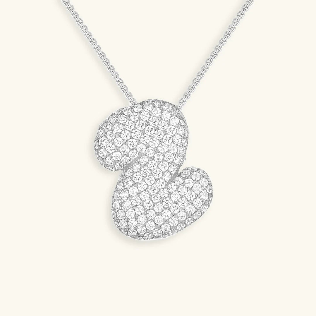 Hailey big letter SILVER