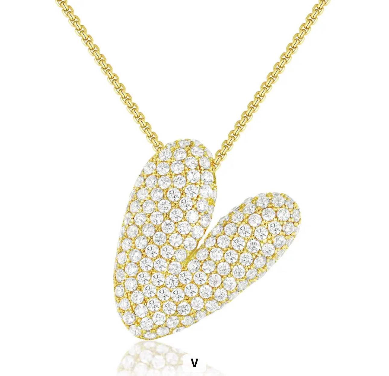 Hailey big letter GOLD