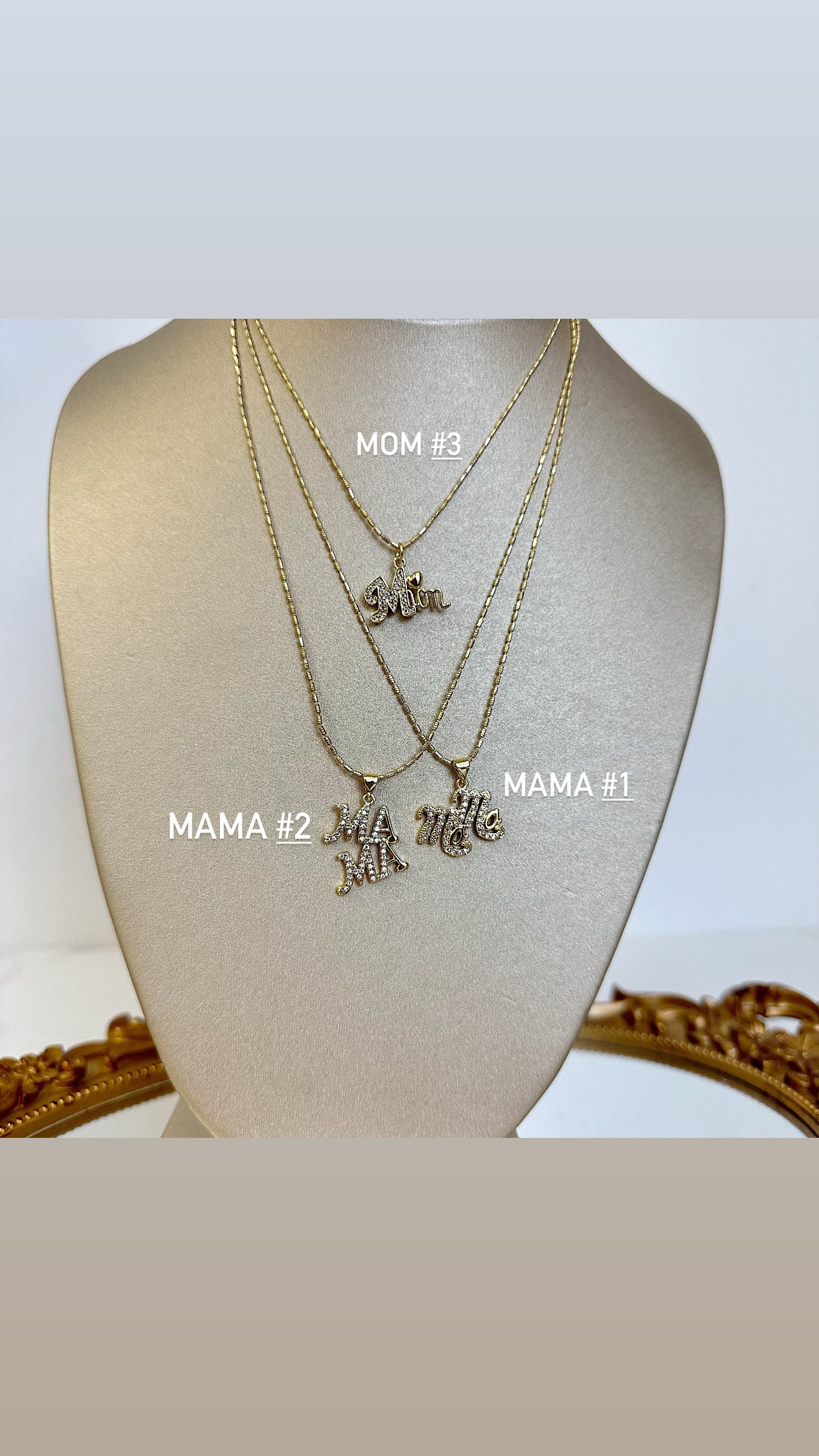 Mama Gold Necklace