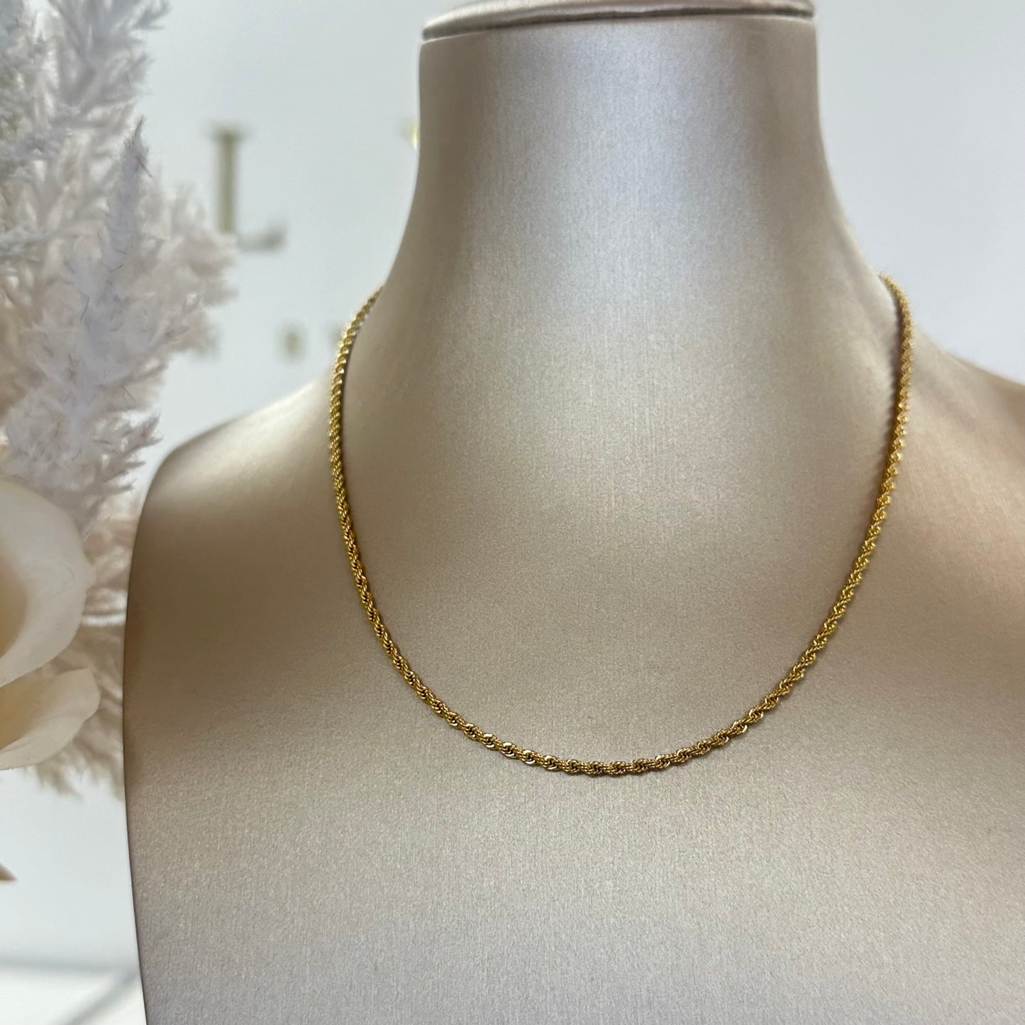 Dainty Braid necklace