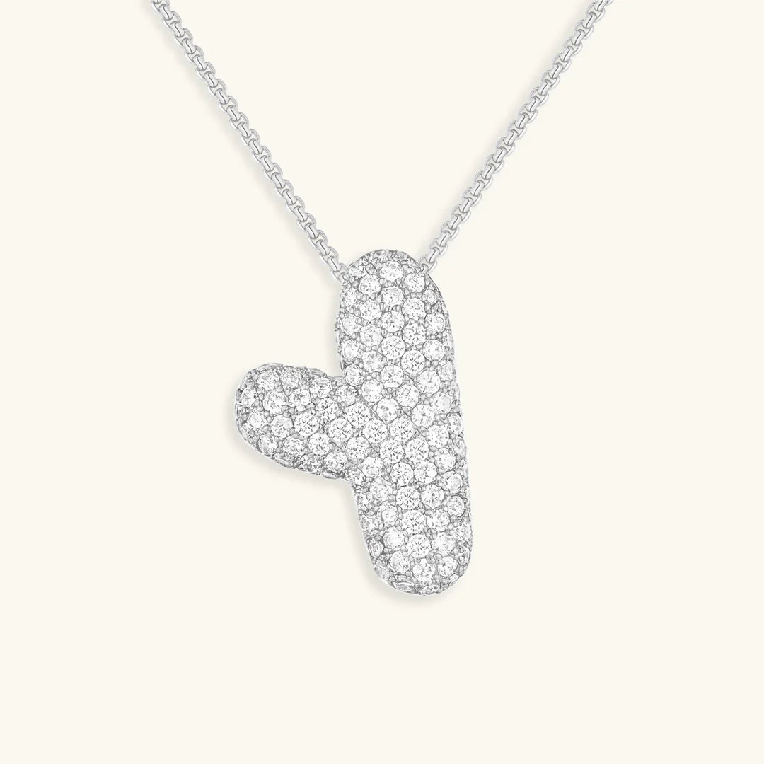 Hailey big letter SILVER