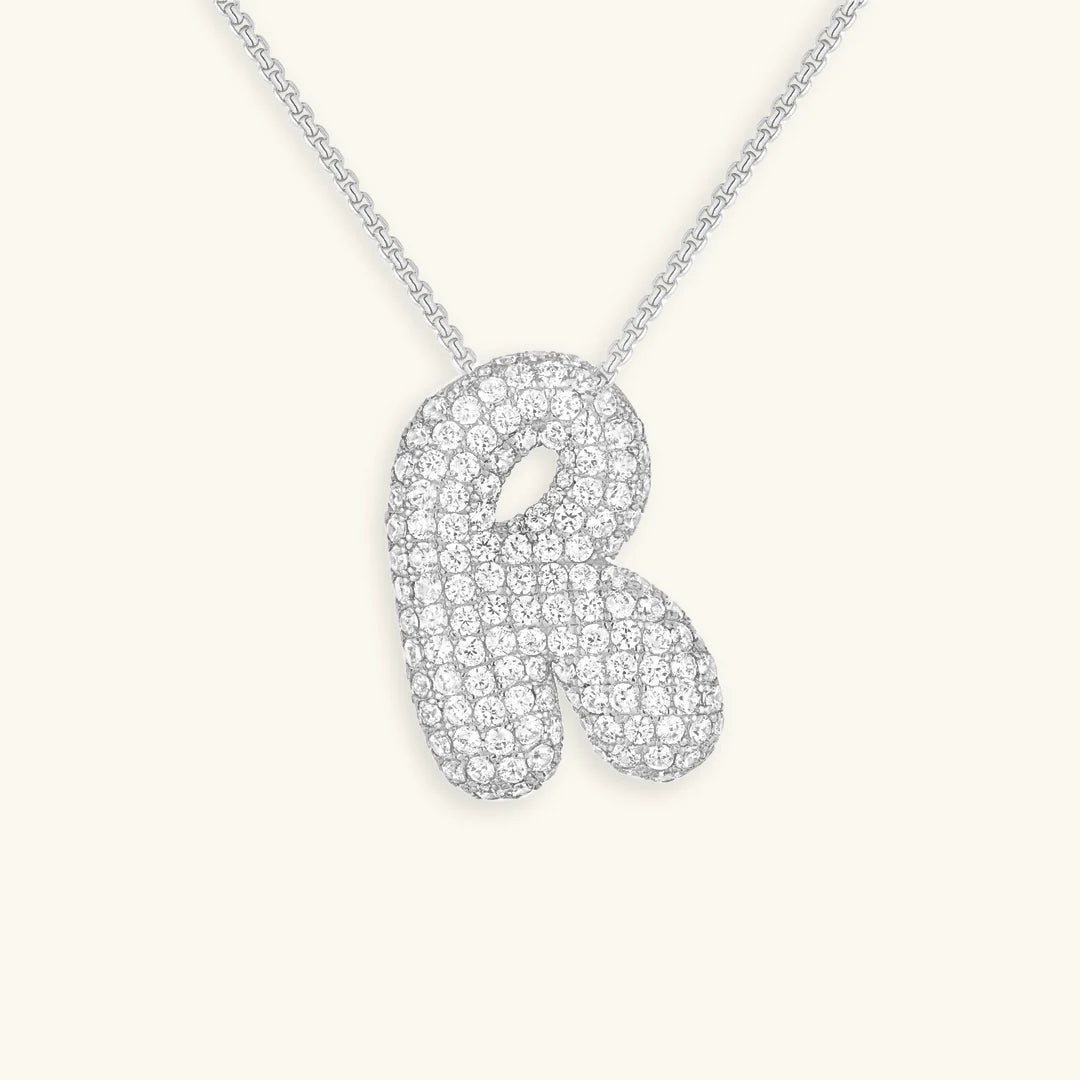 Hailey big letter SILVER