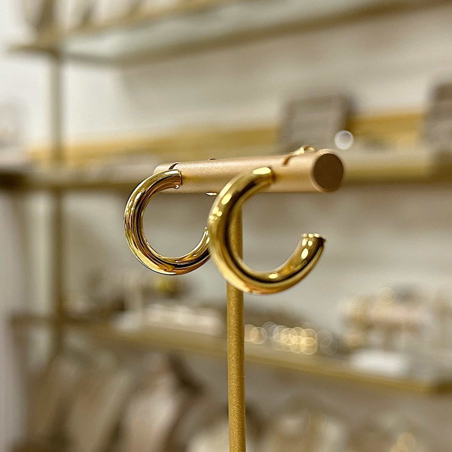 Mini gold hoops