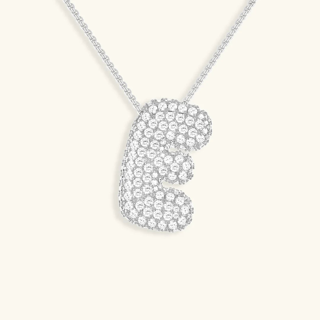 Hailey big letter SILVER