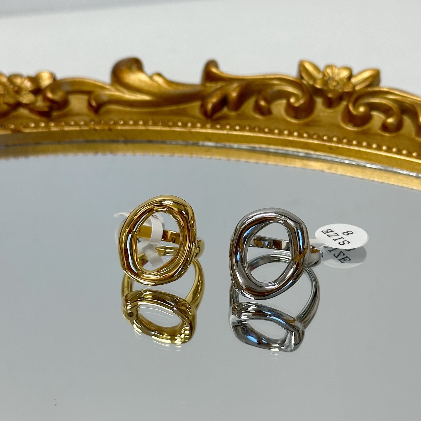 Small circle statement rings