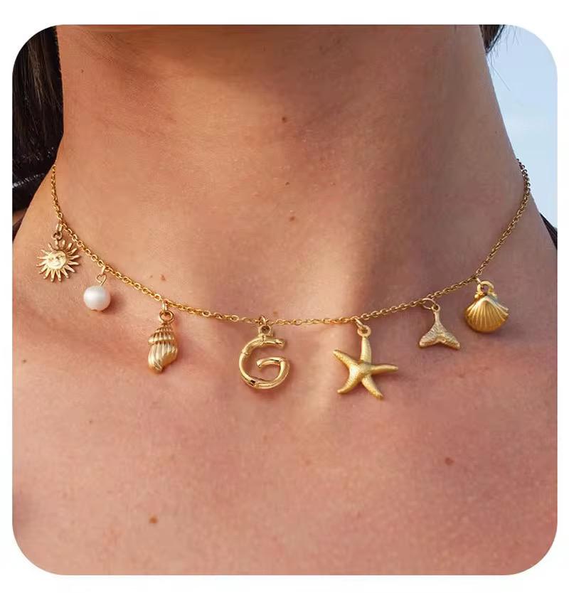 Hannah’s charm necklace