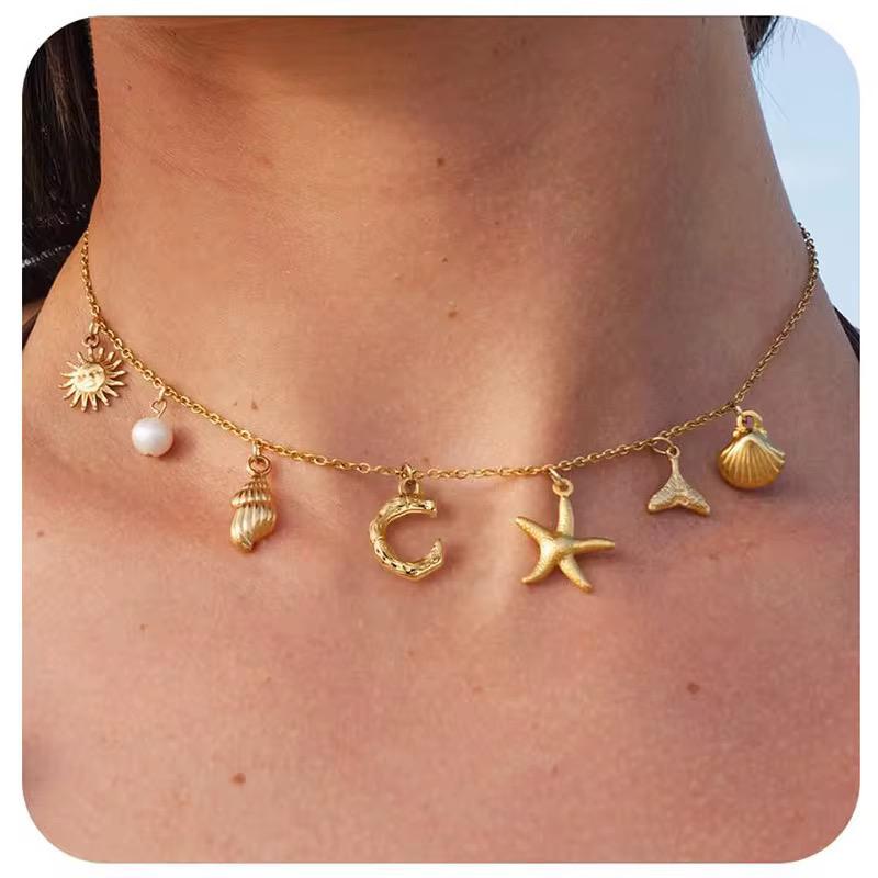 Hannah’s charm necklace