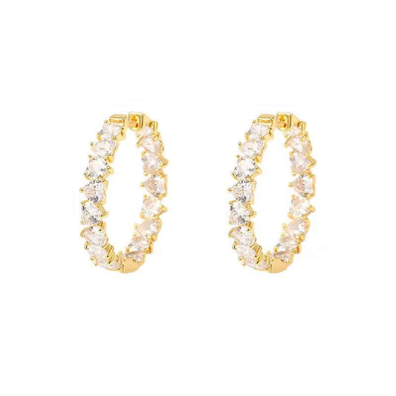 Myla heart hoops
