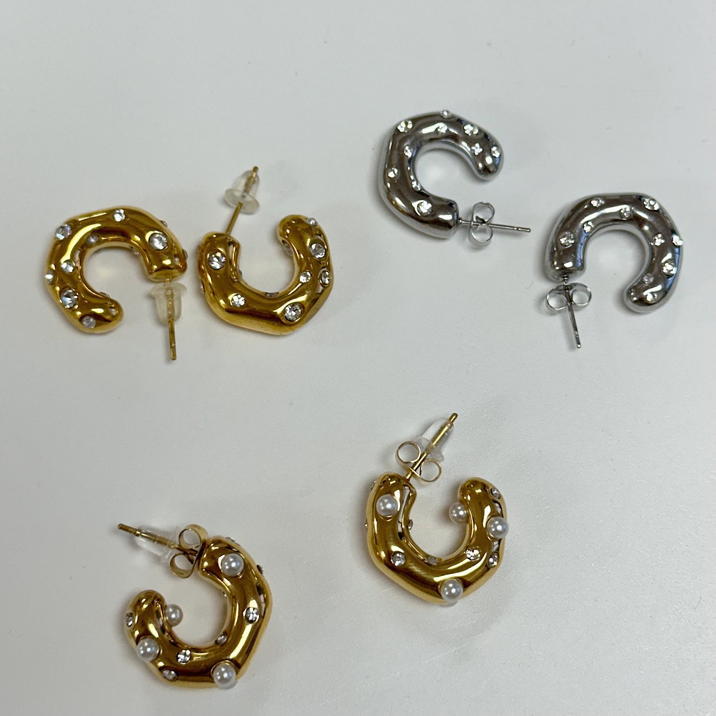 Amaya zirconia earrings