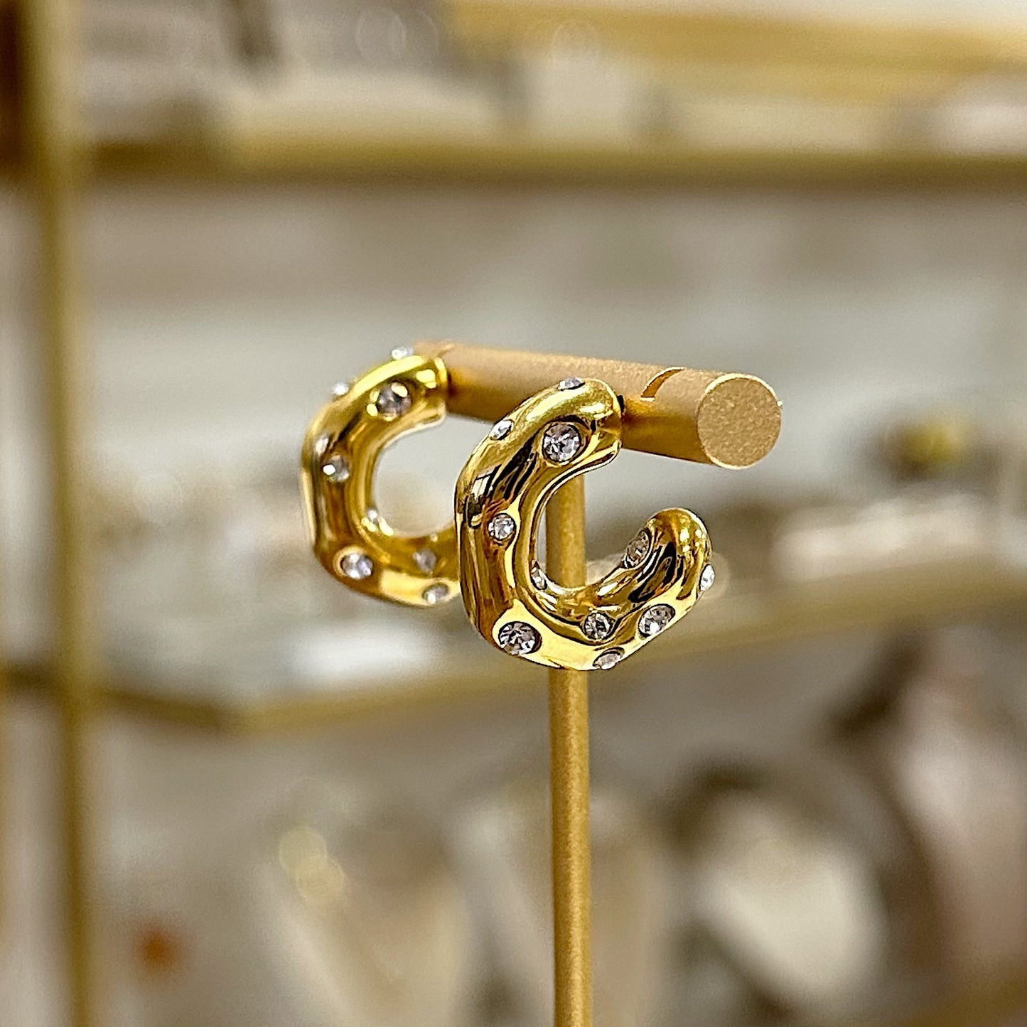 Amaya zirconia earrings