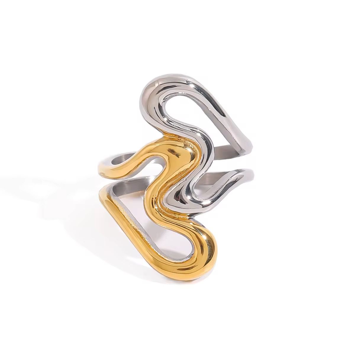 Bicolor Roxy Ring