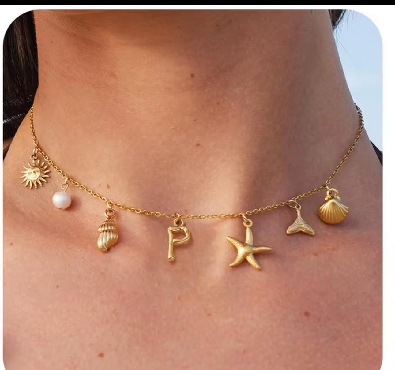 Hannah’s charm necklace