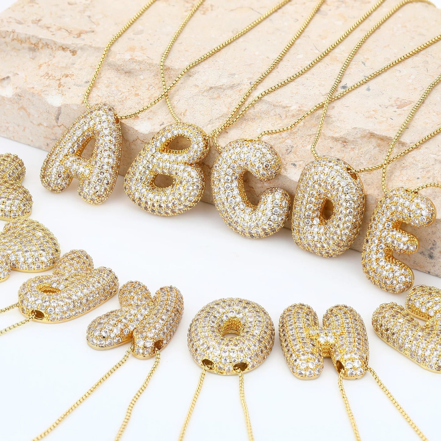 Hailey big letter GOLD