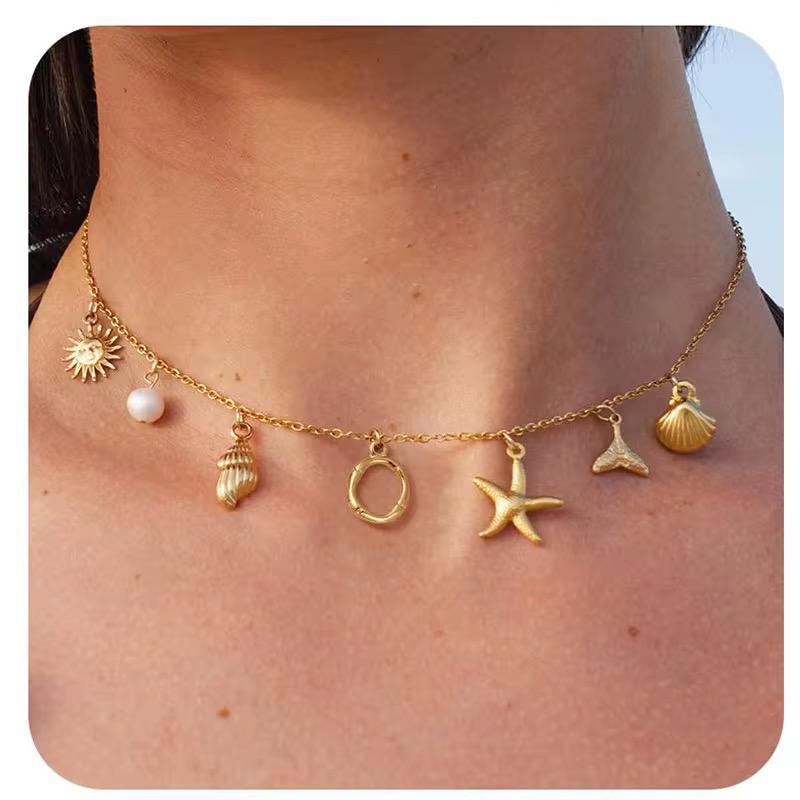 Hannah’s charm necklace