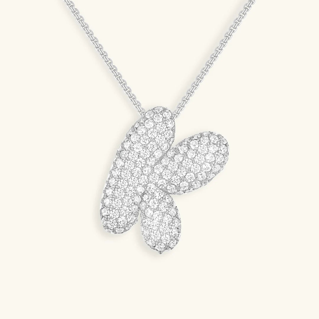 Hailey big letter SILVER