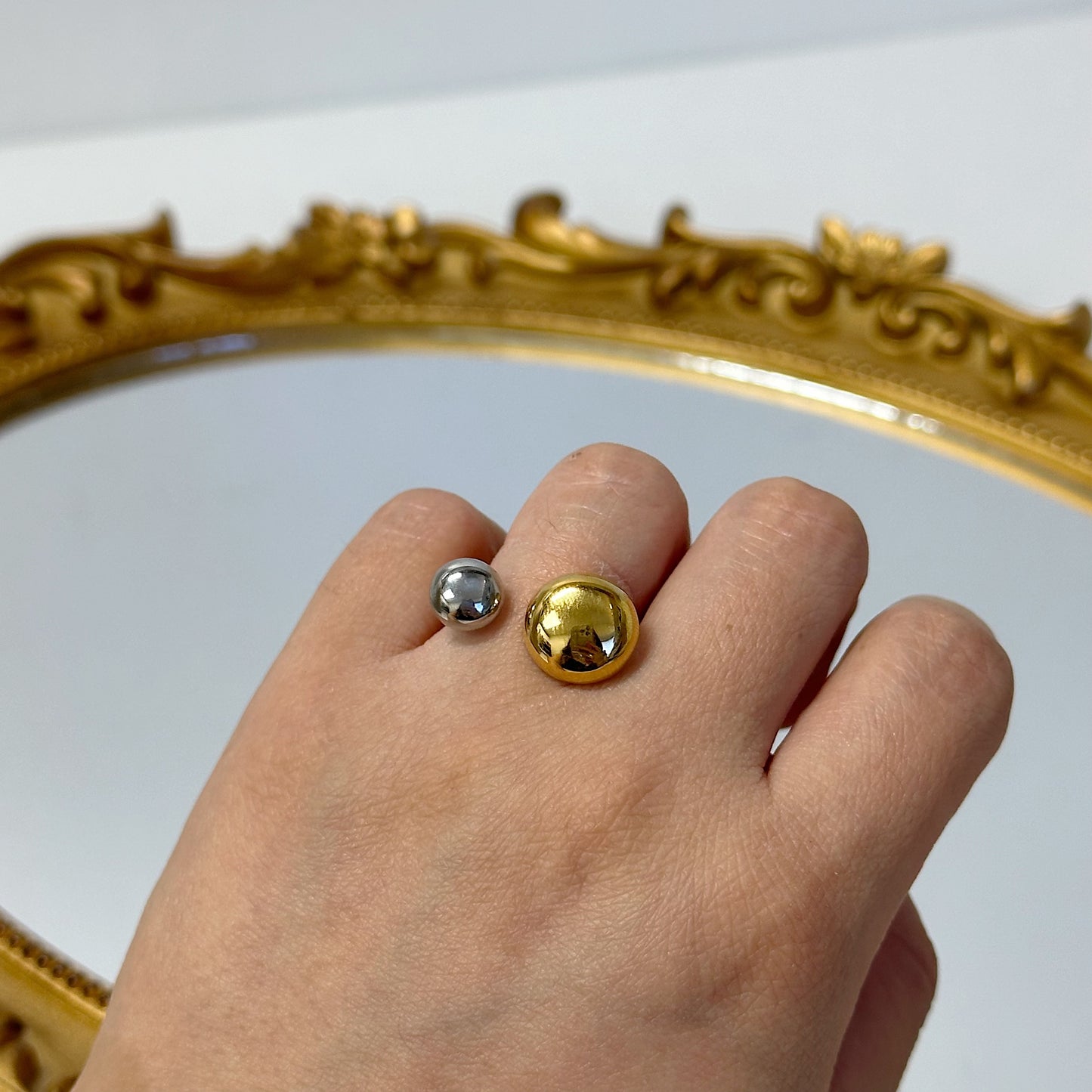 Alia two tone ring