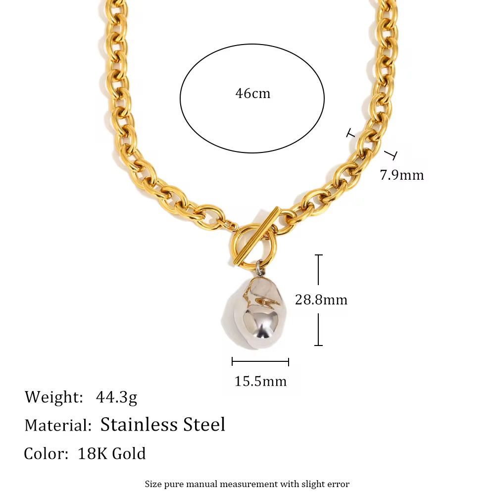 Chris bicolor necklace