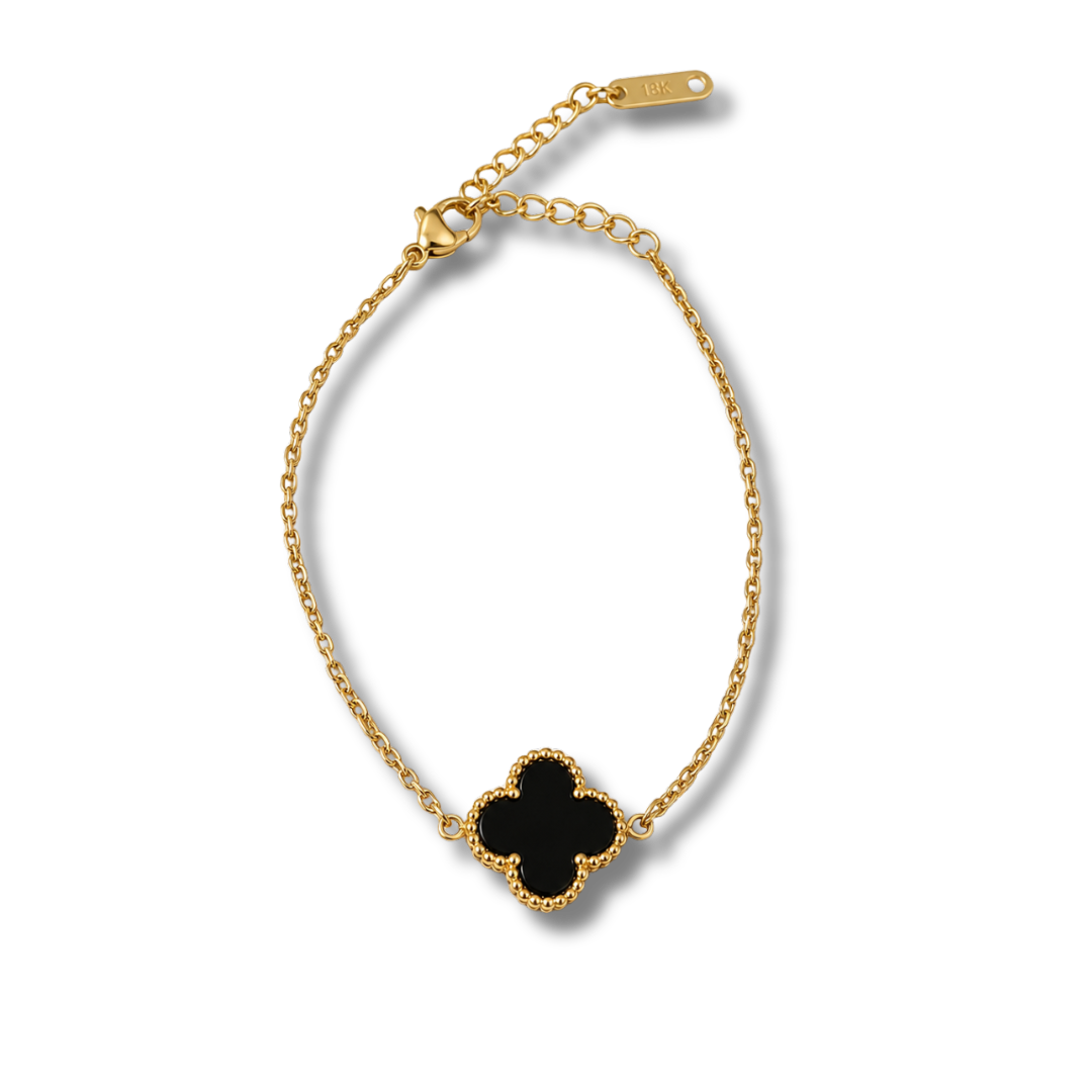 Black clover bracelet