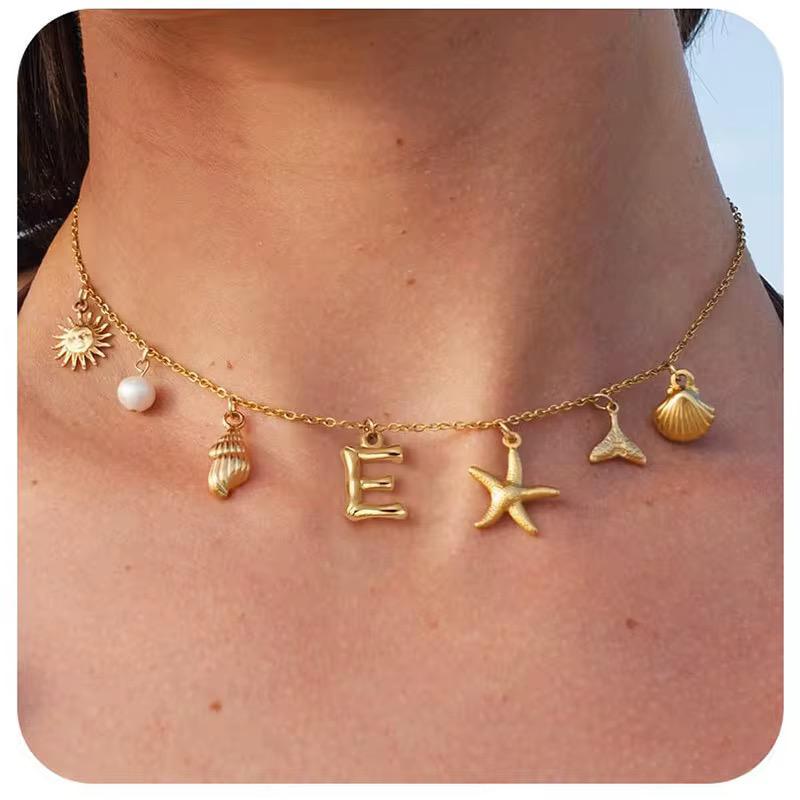 Hannah’s charm necklace