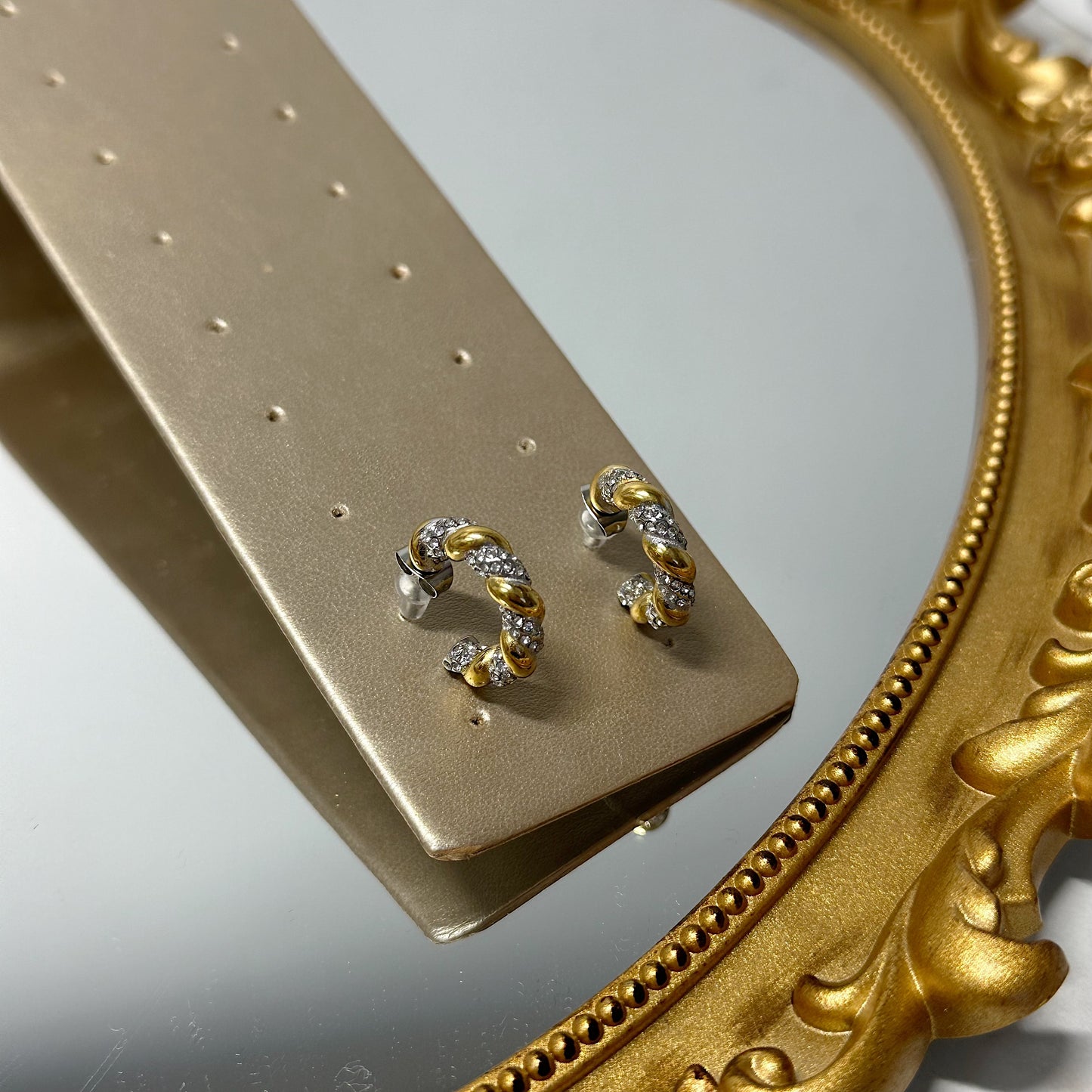 Beth two tone earrings