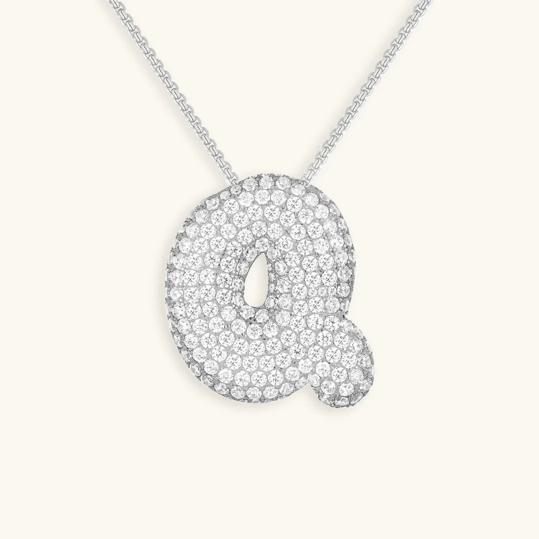 Hailey big letter SILVER