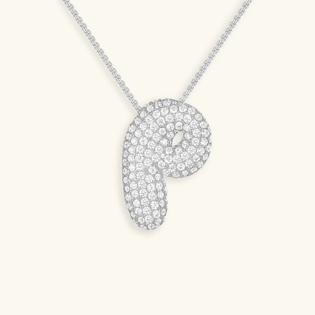 Hailey big letter SILVER
