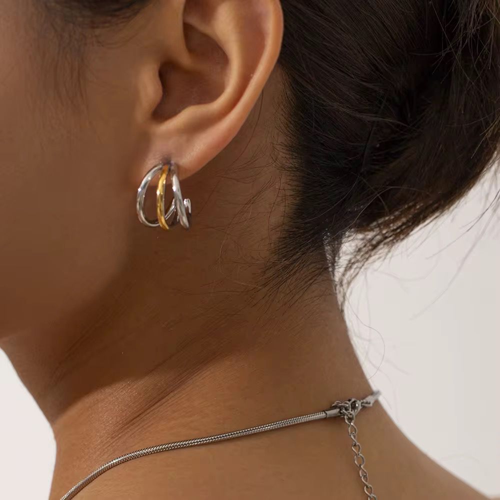 Bicolor Kayli earring