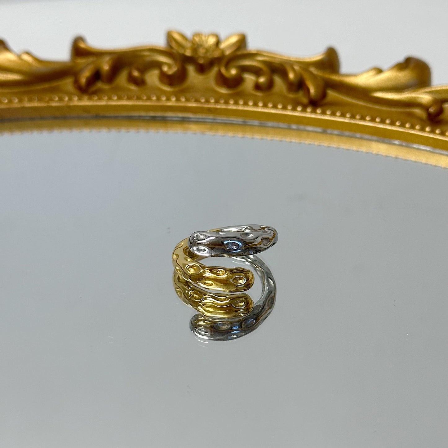 Veronica two tone ring