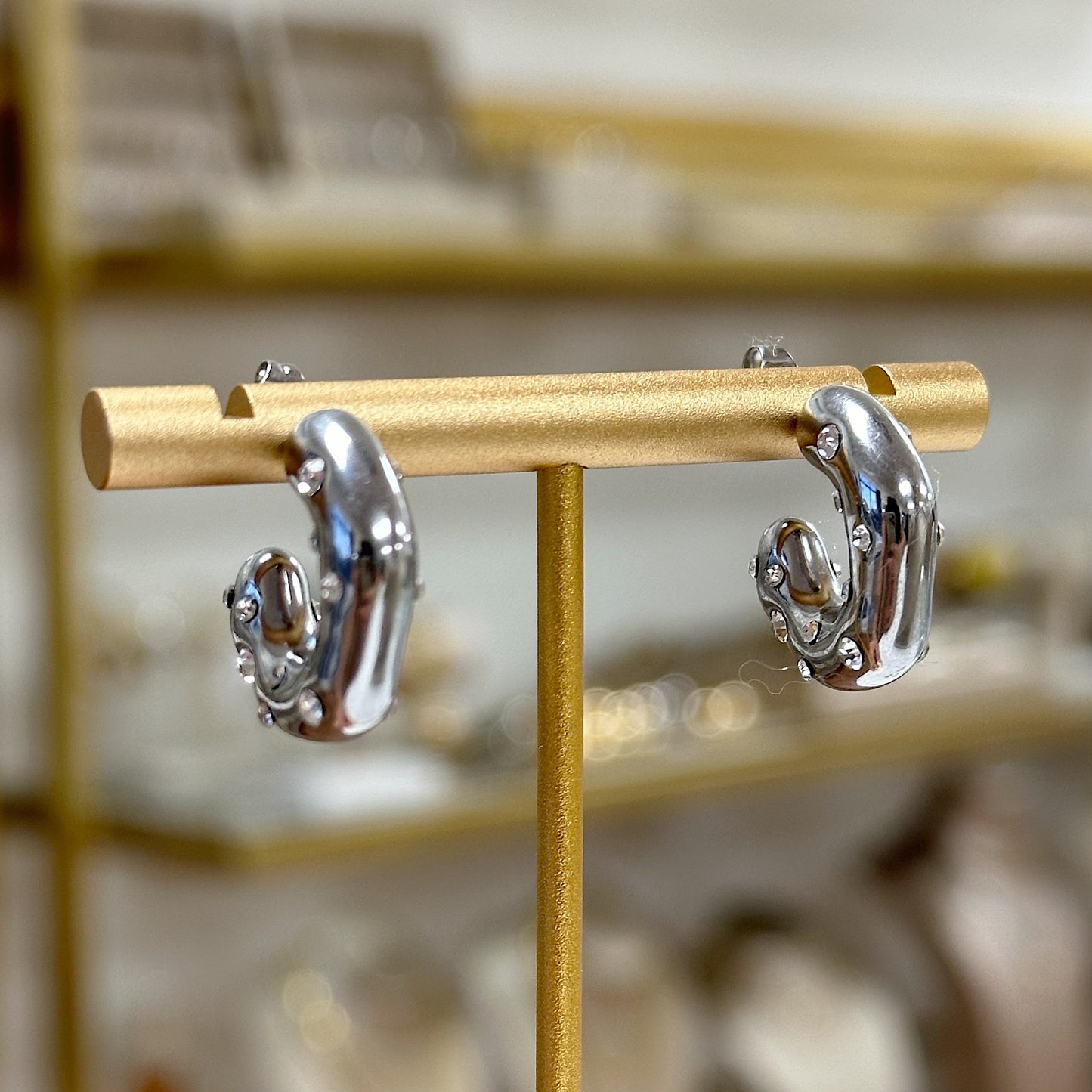 Amaya zirconia earrings