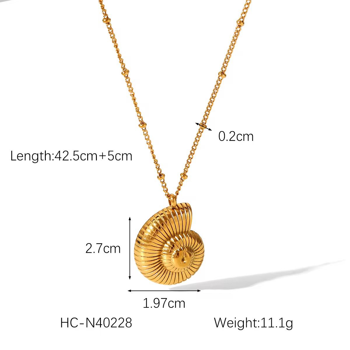 Carol charm necklace
