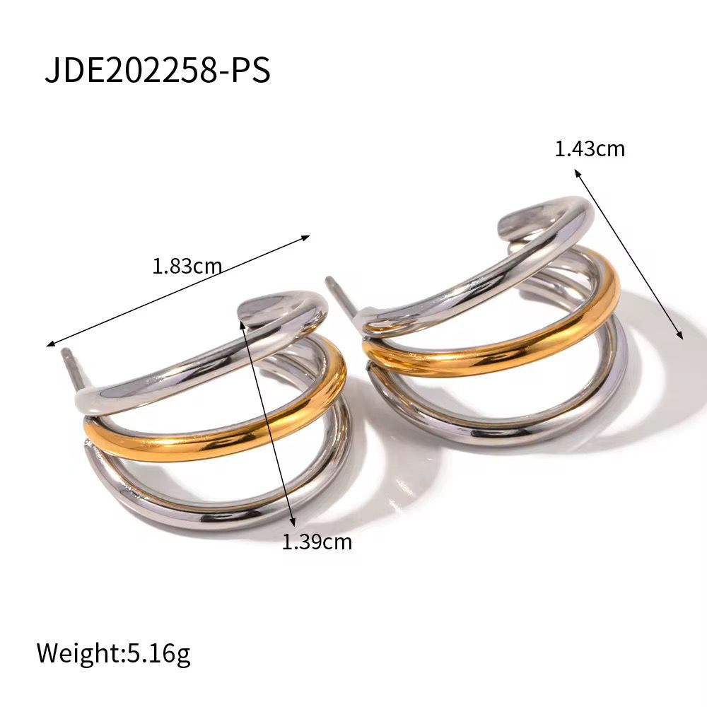 Bicolor Kayli earring