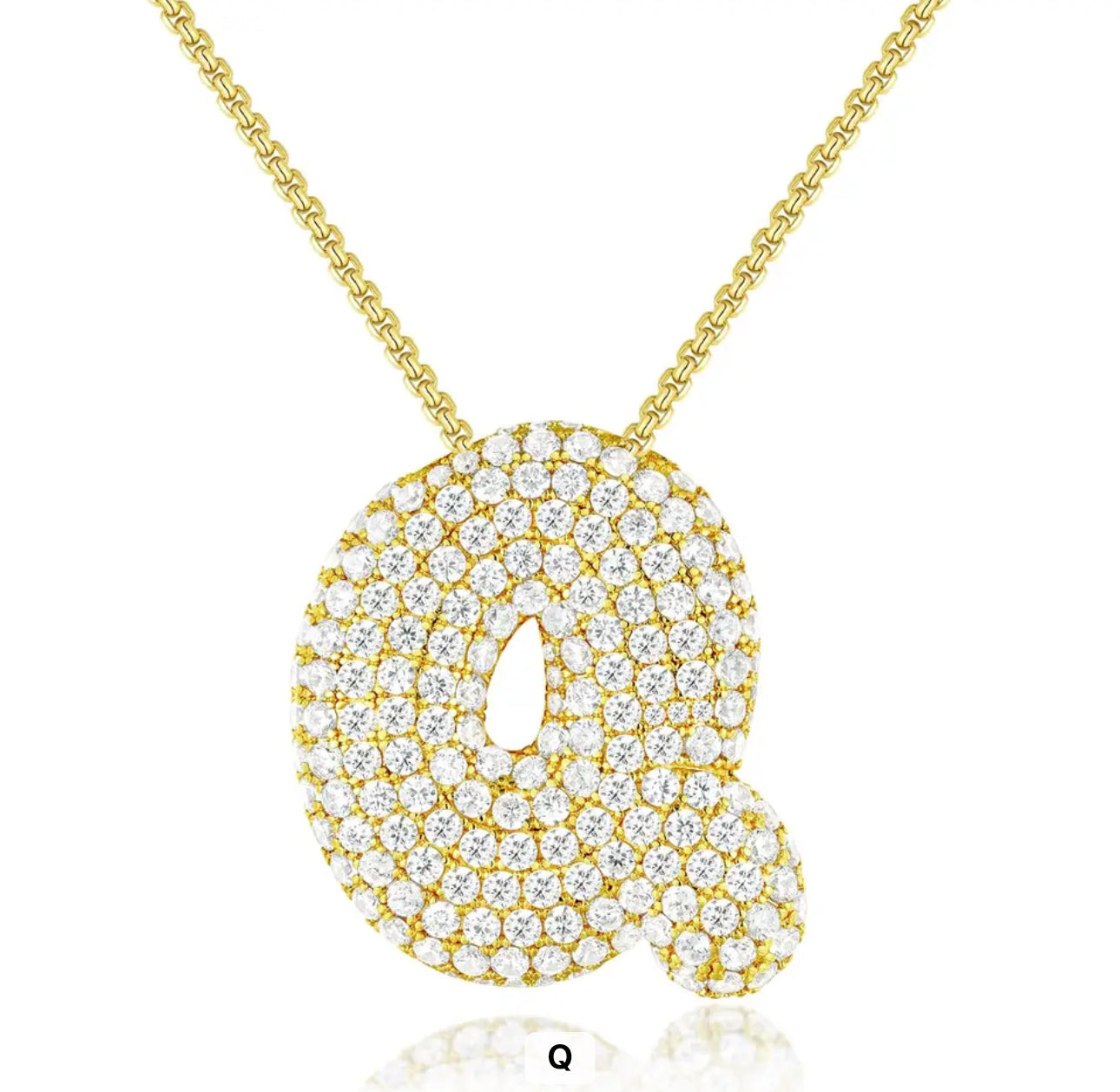 Hailey big letter GOLD