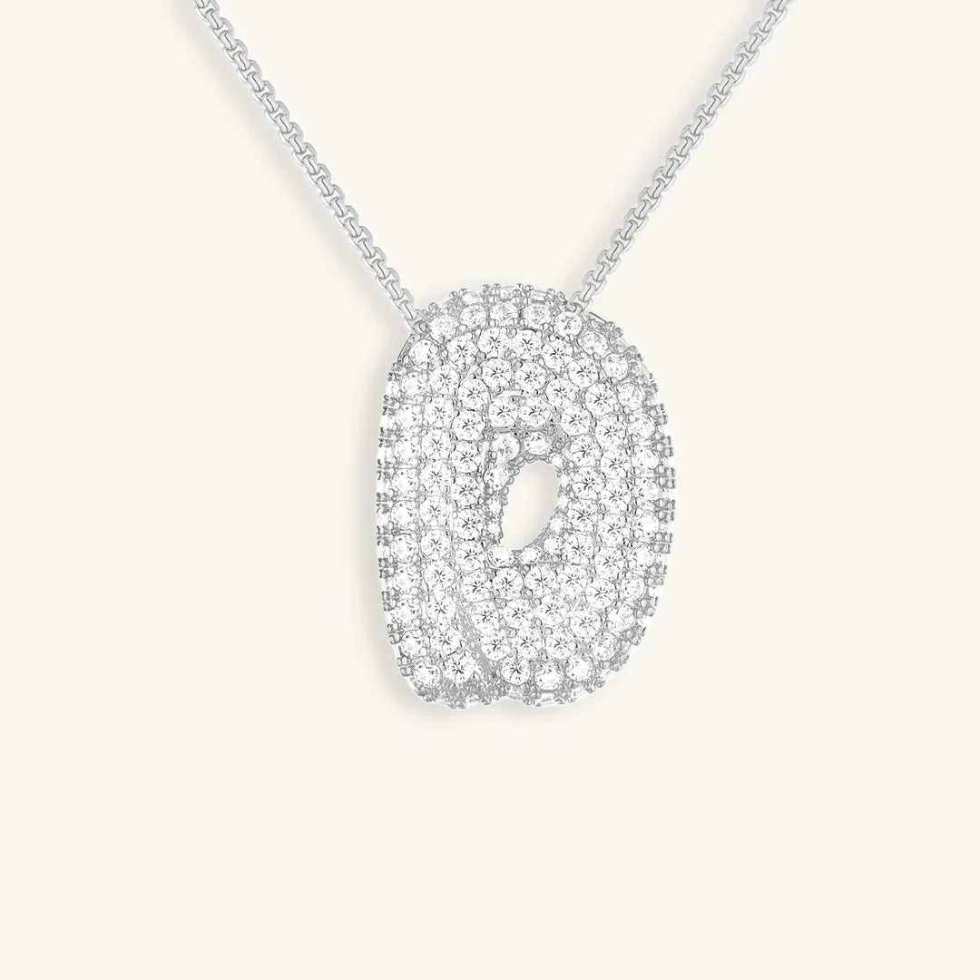 Hailey big letter SILVER