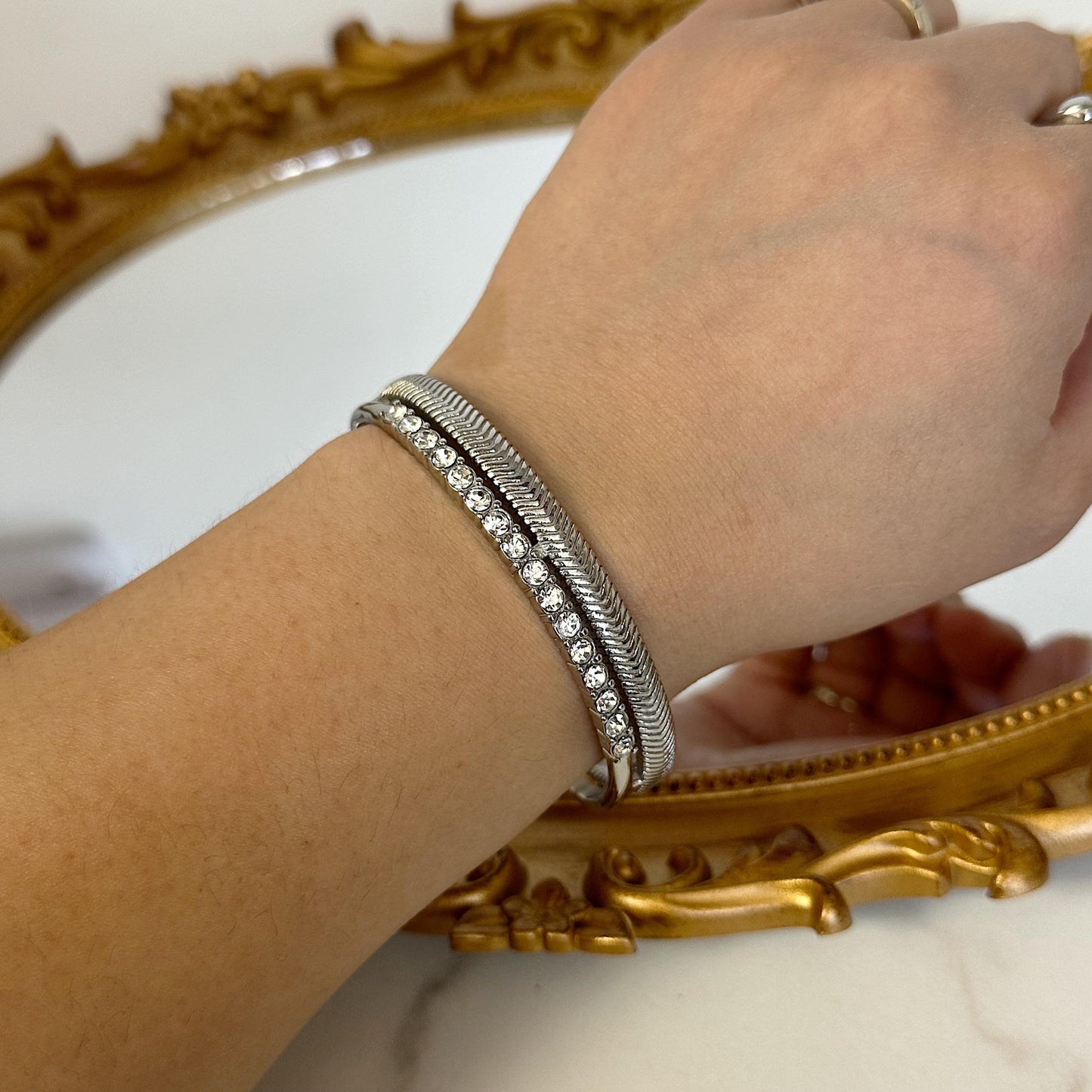 Andrea Silver bracelet