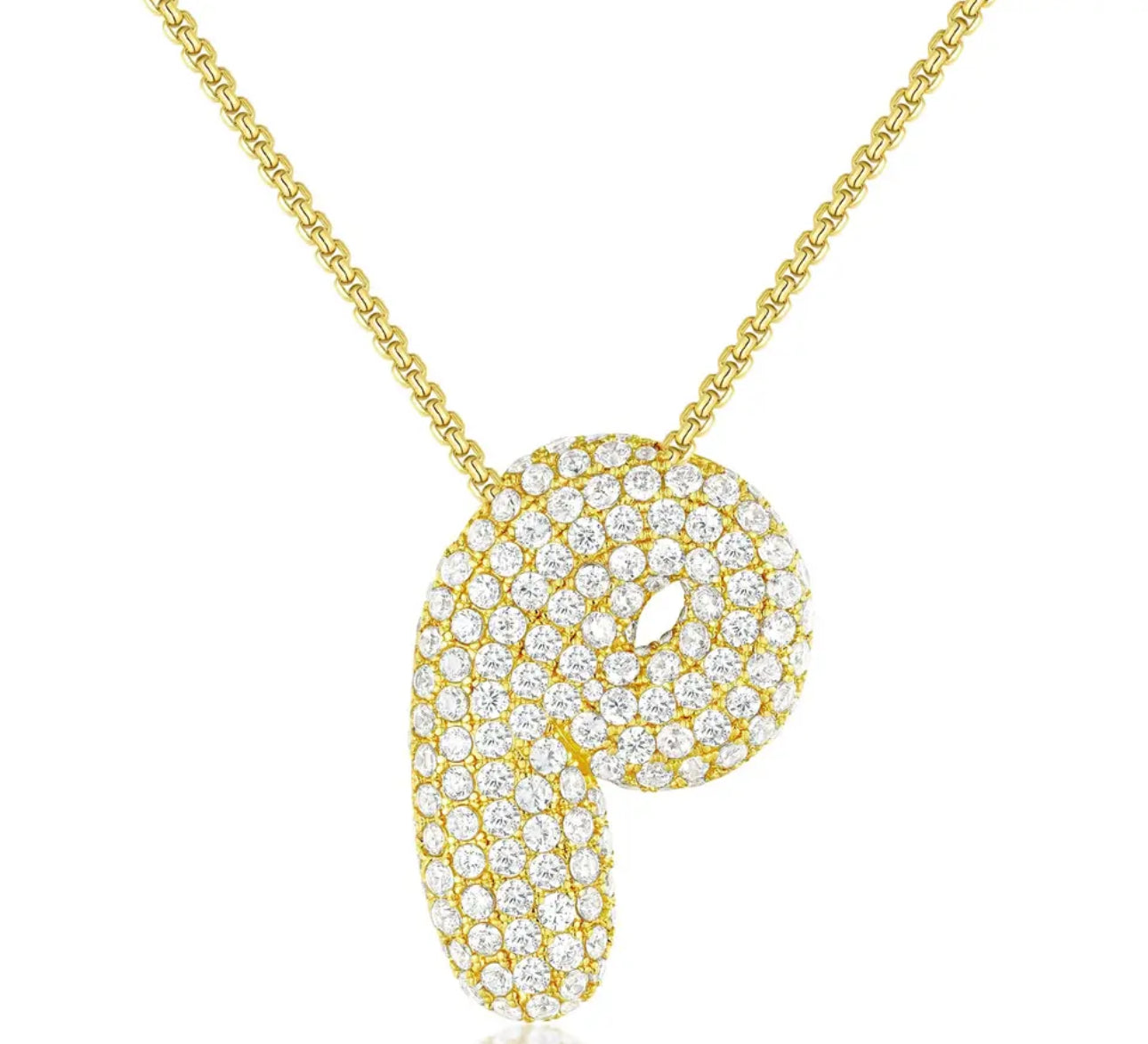 Hailey big letter GOLD