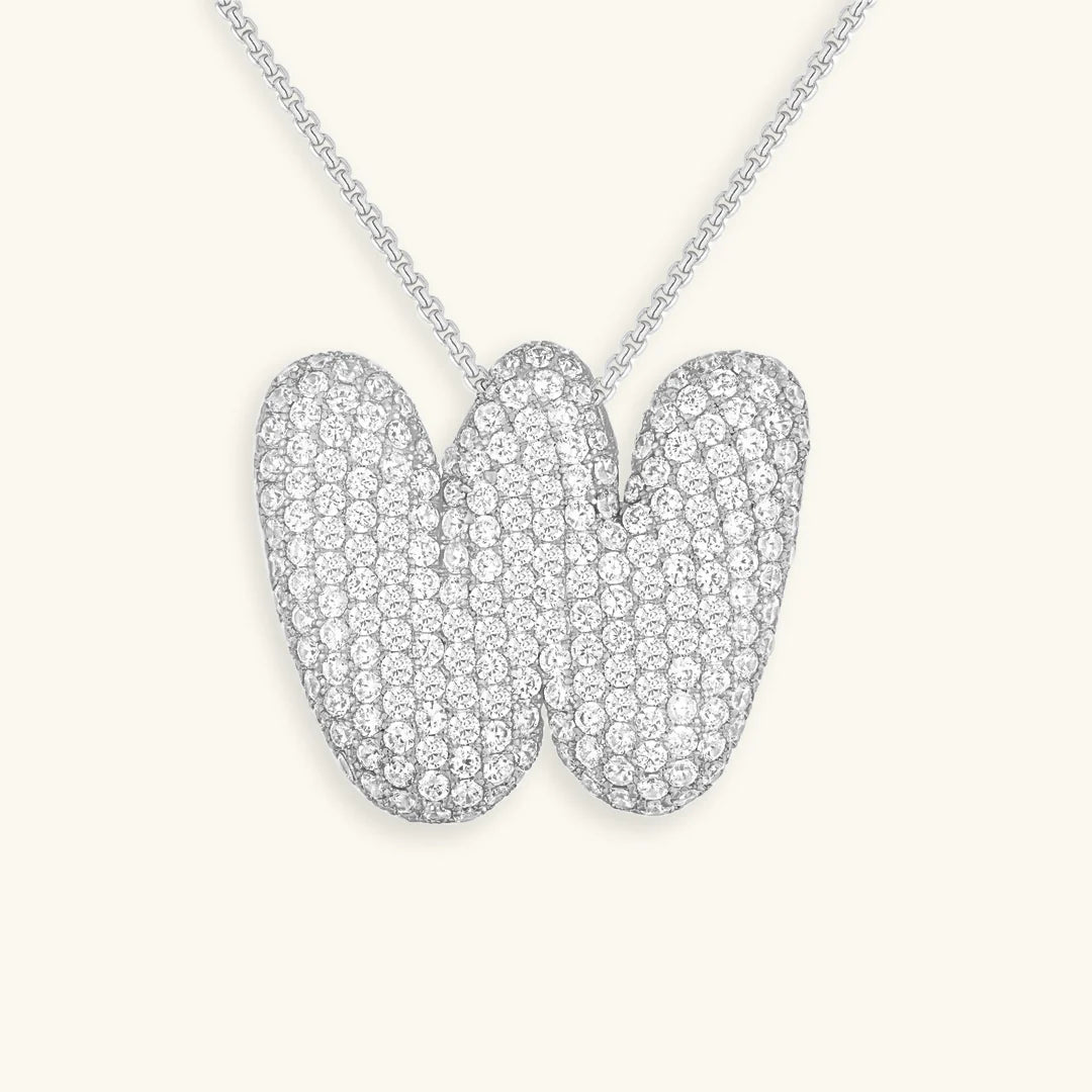 Hailey big letter SILVER