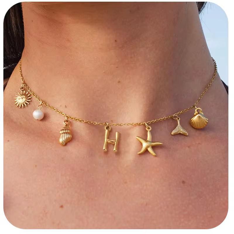 Hannah’s charm necklace