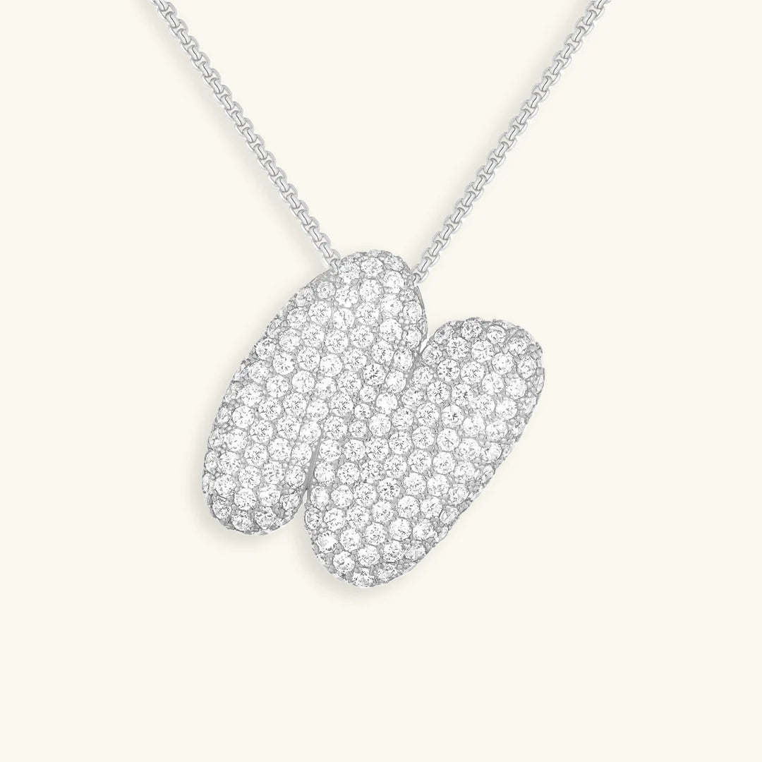 Hailey big letter SILVER