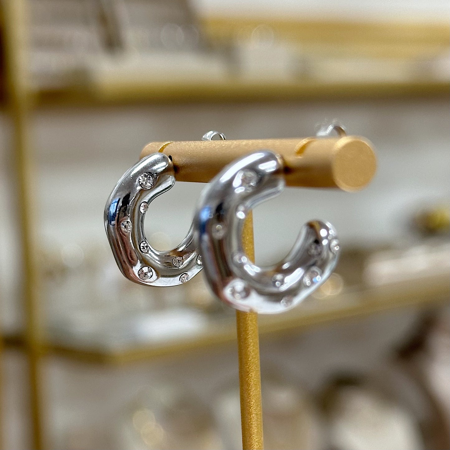 Amaya zirconia earrings