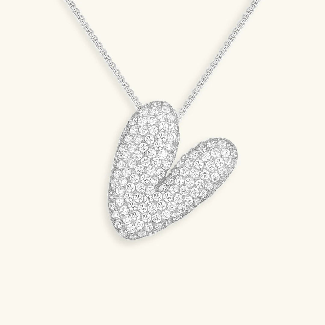 Hailey big letter SILVER