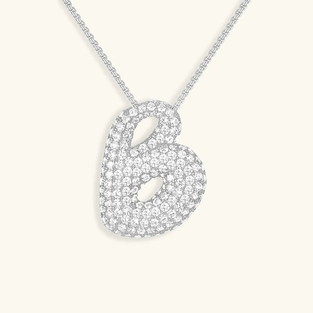 Hailey big letter SILVER