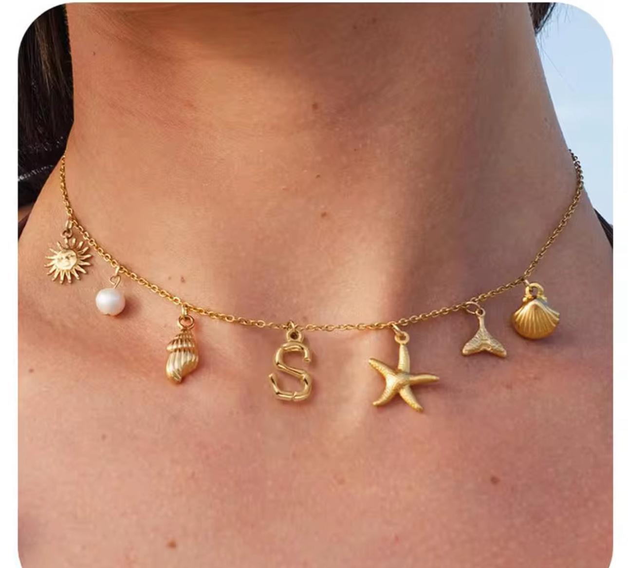 Hannah’s charm necklace