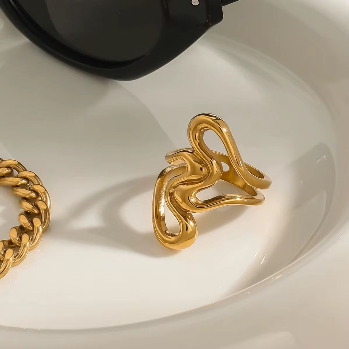 Bicolor Roxy Ring