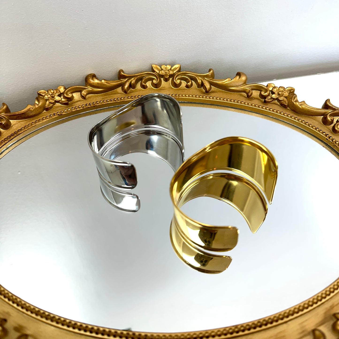 Chunky mirror bracelet