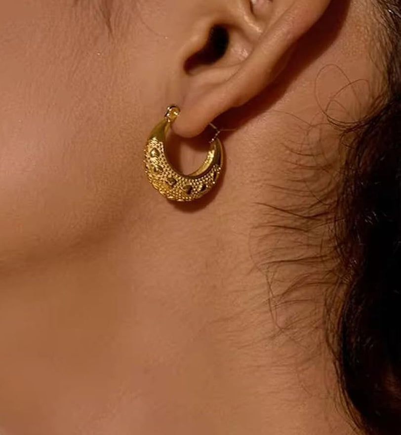 Gypsy Etch Hoops