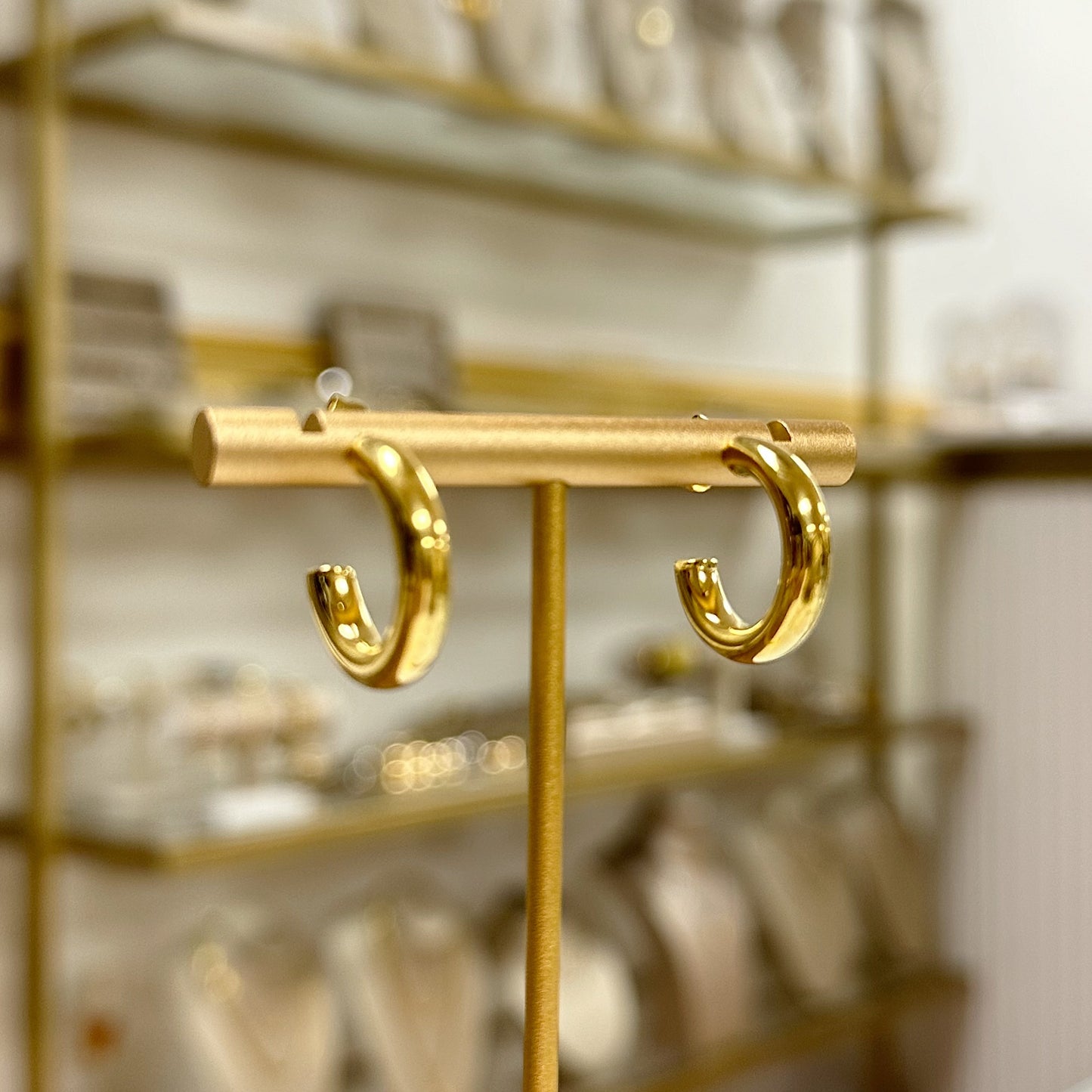 Mini gold hoops